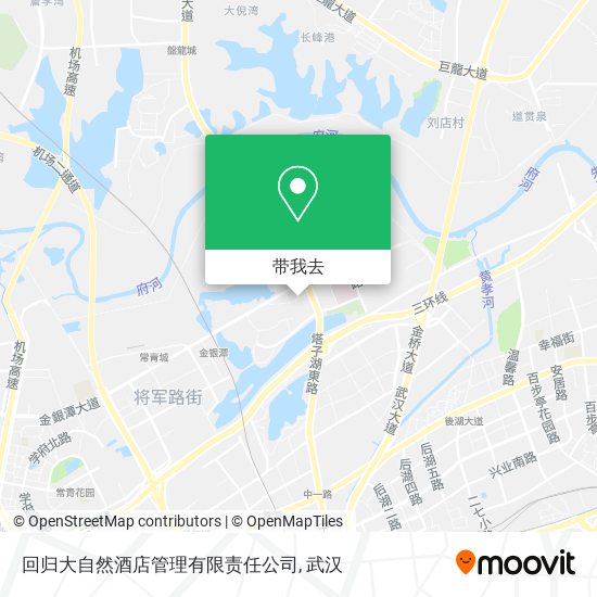 回归大自然酒店管理有限责任公司地图