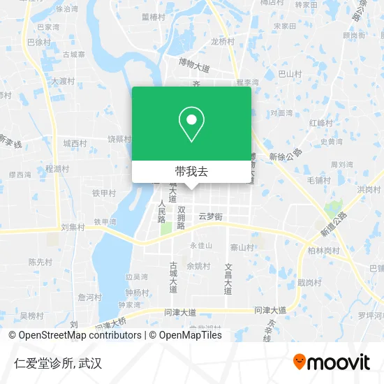 仁爱堂诊所地图