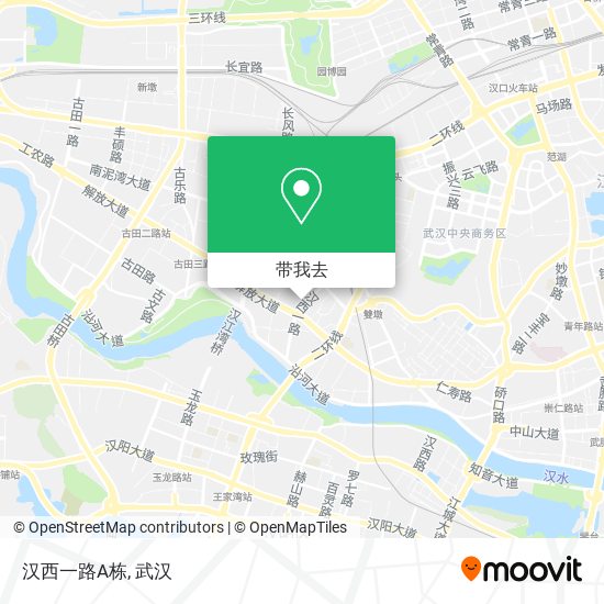 汉西一路A栋地图