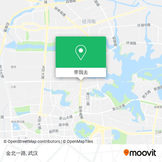 金北一路地图