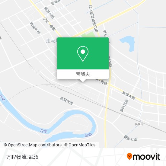 万程物流地图