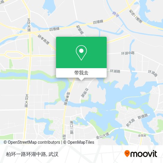 柏环一路环湖中路地图