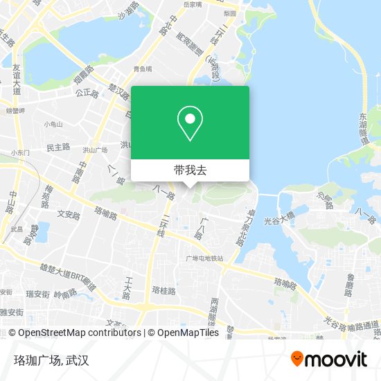 珞珈广场地图