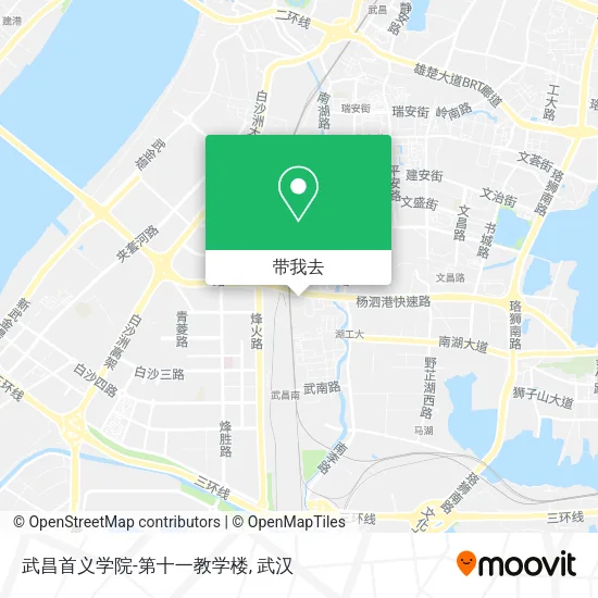 武昌首义学院-第十一教学楼地图