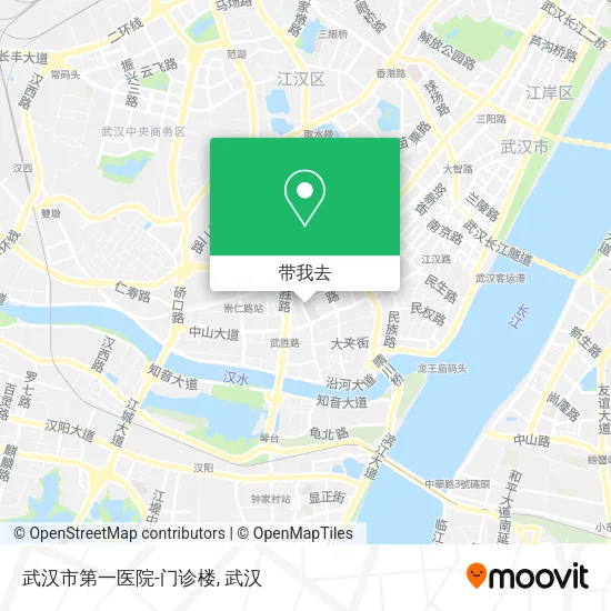 武汉市第一医院-门诊楼地图