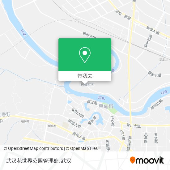 武汉花世界公园管理处地图