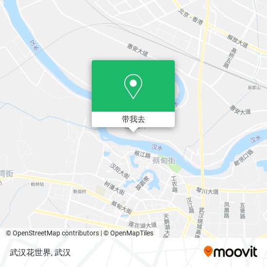 武汉花世界地图