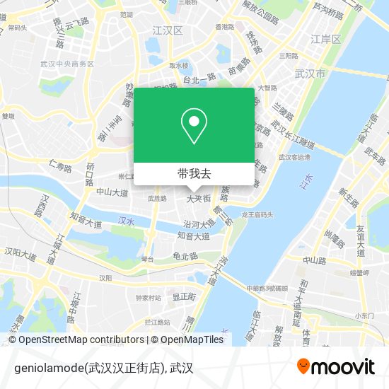 geniolamode(武汉汉正街店)地图