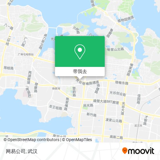 网易公司地图