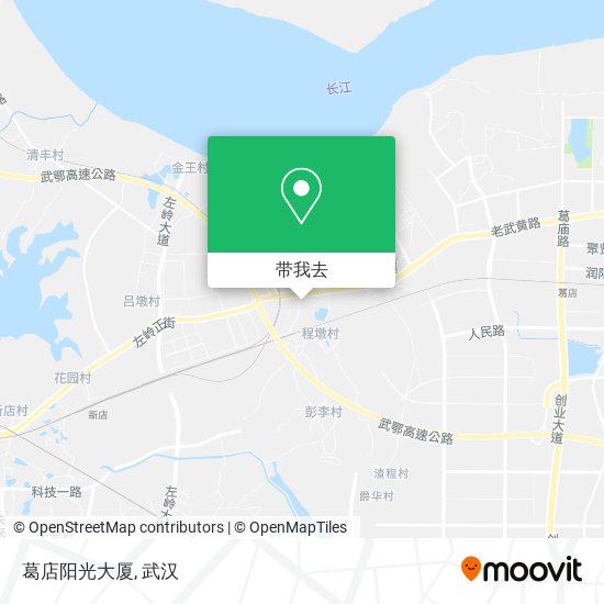 葛店阳光大厦地图