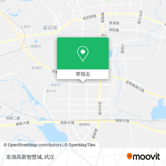 东湖高新智慧城地图