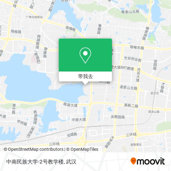 中南民族大学-2号教学楼地图