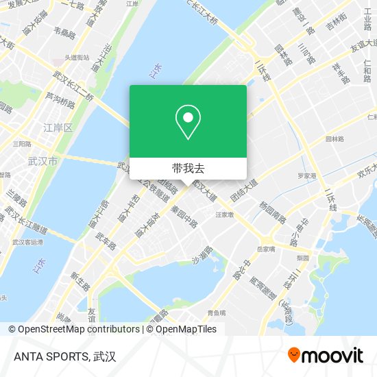 ANTA SPORTS地图