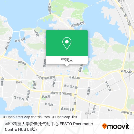 华中科技大学费斯托气动中心 FESTO Pneumatic Centre HUST地图