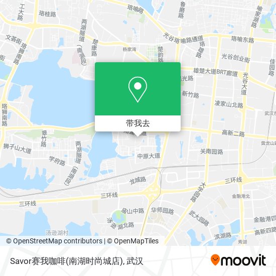 Savor赛我咖啡(南湖时尚城店)地图