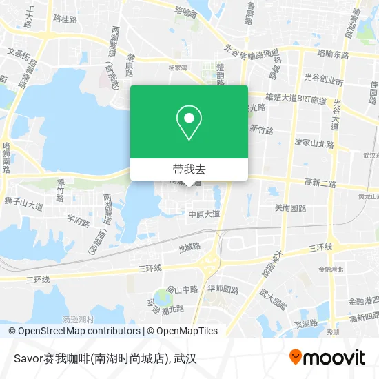 Savor赛我咖啡(南湖时尚城店)地图