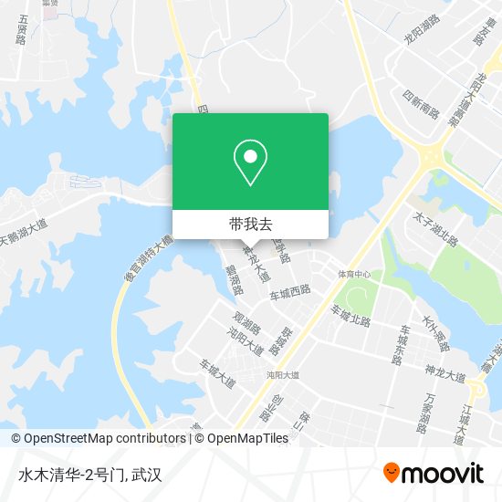 水木清华-2号门地图