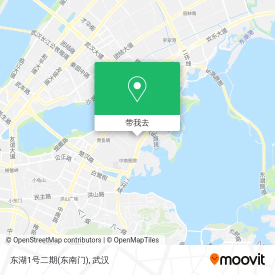 东湖1号二期(东南门)地图