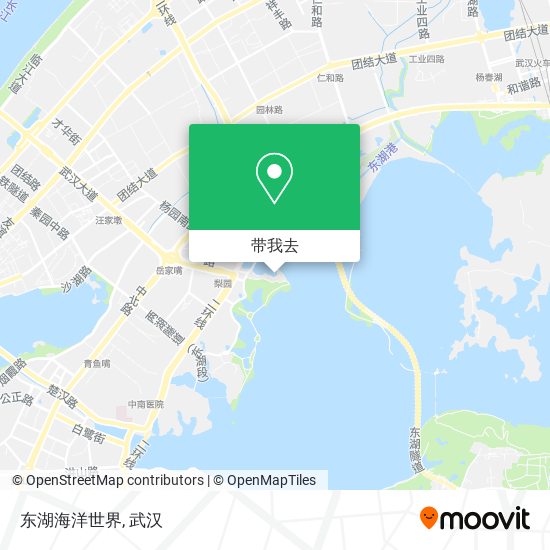 东湖海洋世界地图