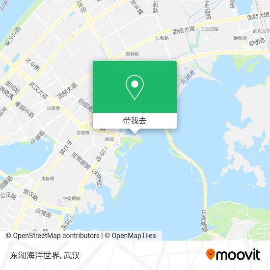 东湖海洋世界地图