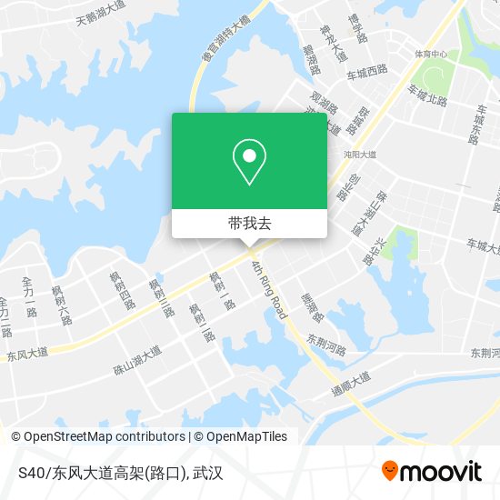 S40/东风大道高架(路口)地图