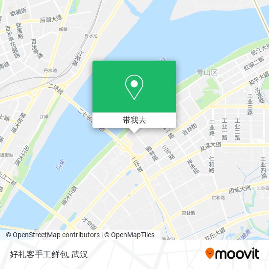 好礼客手工鲜包地图