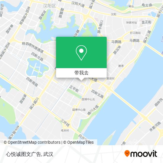 心悦诚图文广告地图