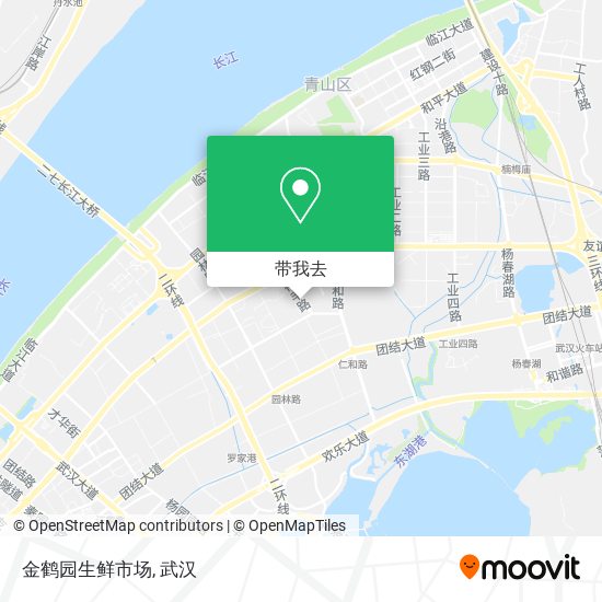 金鹤园生鲜市场地图