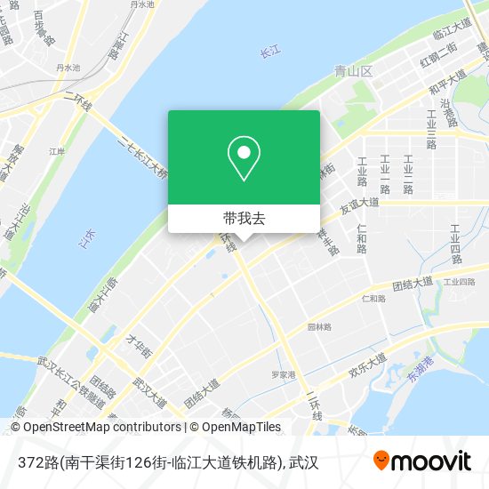 372路(南干渠街126街-临江大道铁机路)地图