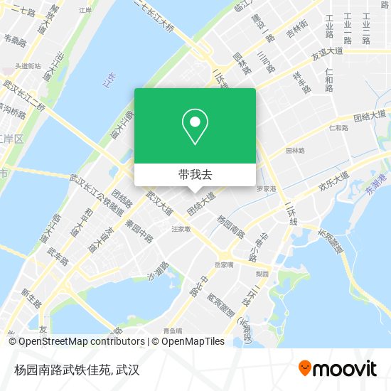 杨园南路武铁佳苑地图