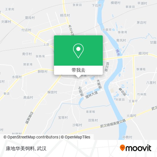 康地华美饲料地图