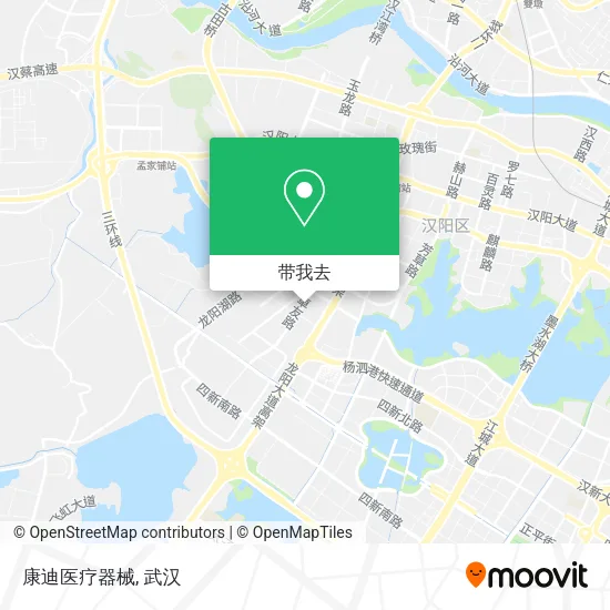 康迪医疗器械地图