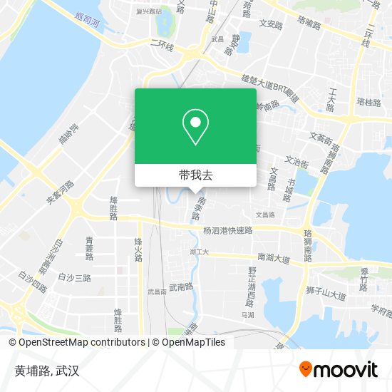 黄埔路地图