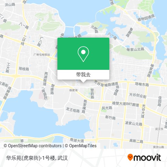 华乐苑(虎泉街)-1号楼地图