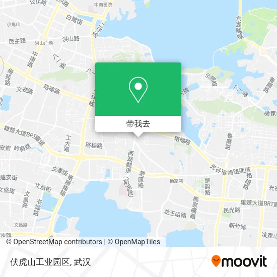 伏虎山工业园区地图