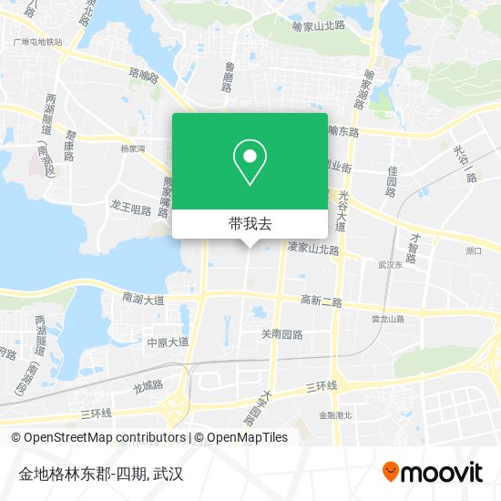 金地格林东郡-四期地图