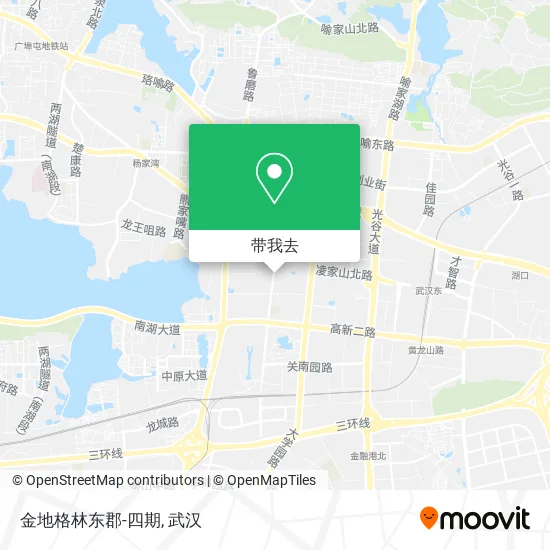 金地格林东郡-四期地图