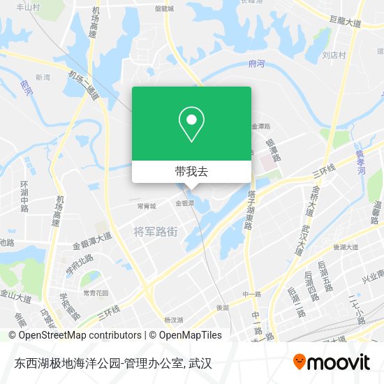 东西湖极地海洋公园-管理办公室地图