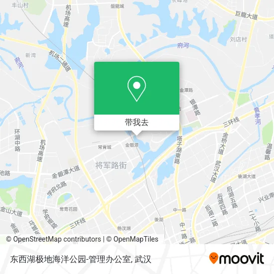 东西湖极地海洋公园-管理办公室地图