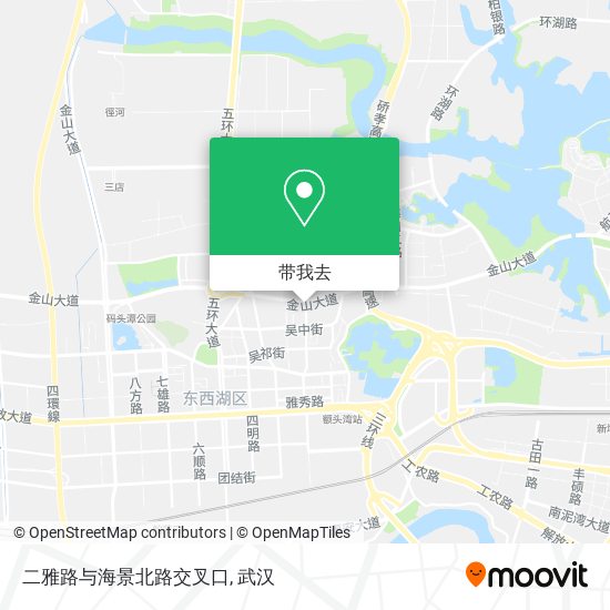 二雅路与海景北路交叉口地图