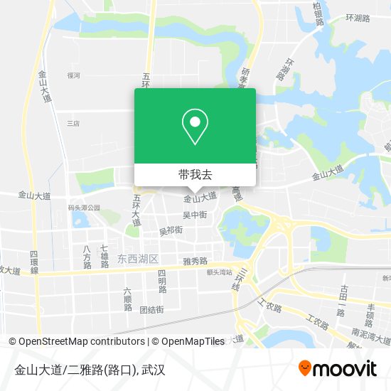 金山大道/二雅路(路口)地图