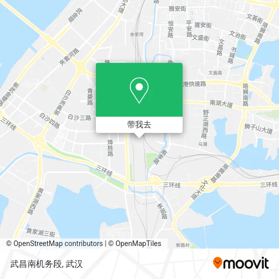 武昌南机务段地图