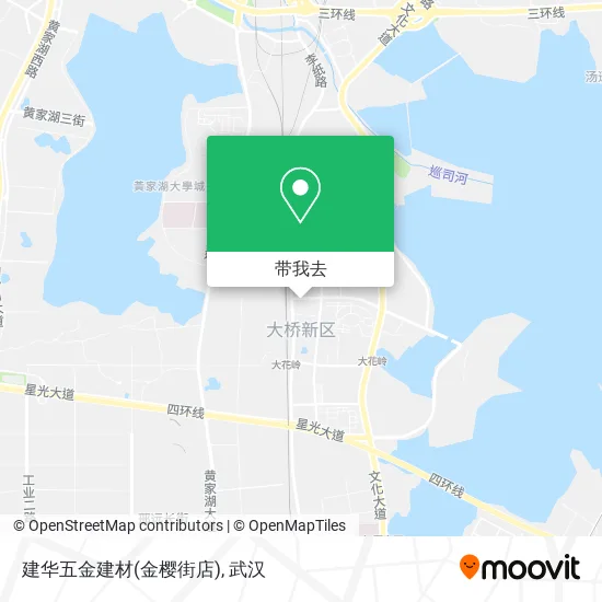 建华五金建材(金樱街店)地图