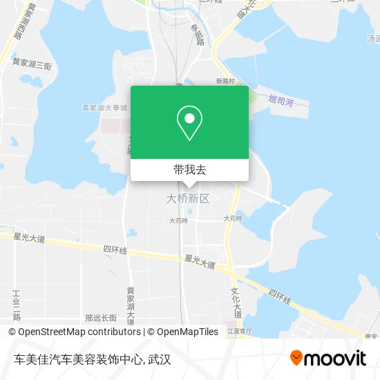 车美佳汽车美容装饰中心地图