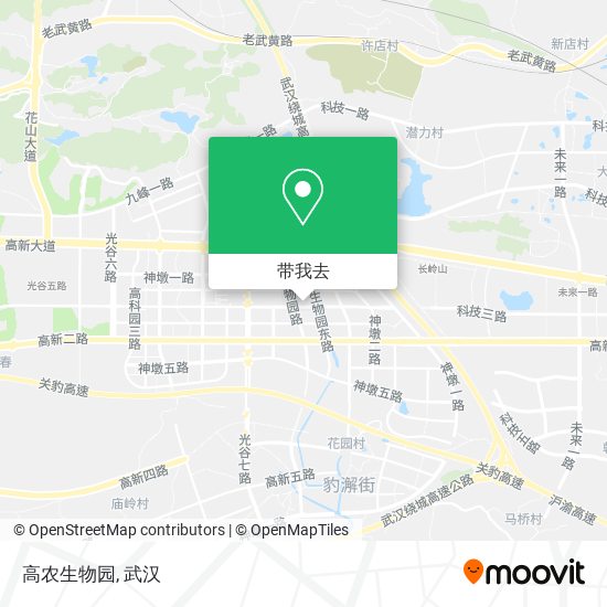 高农生物园地图