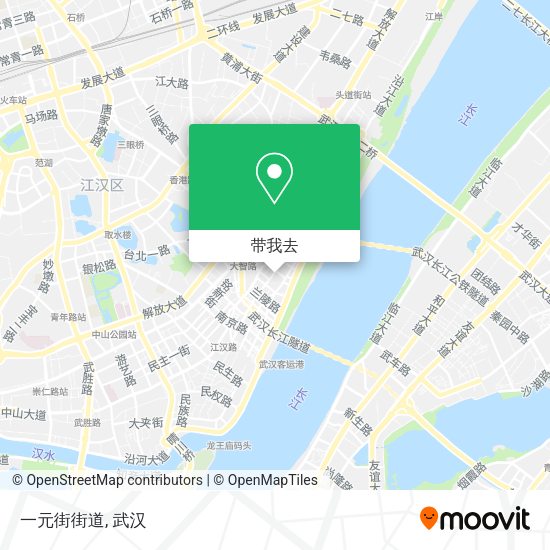 一元街街道地图