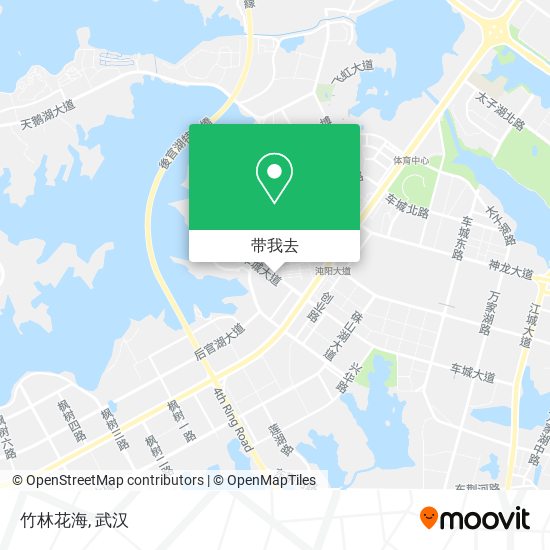 竹林花海地图