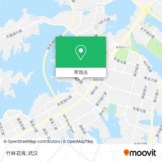 竹林花海地图