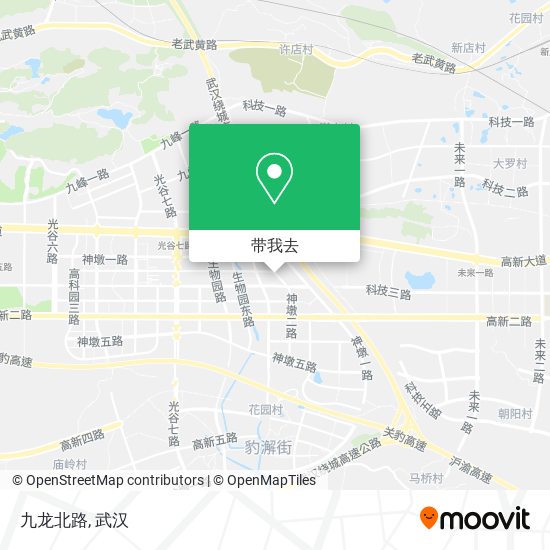九龙北路地图
