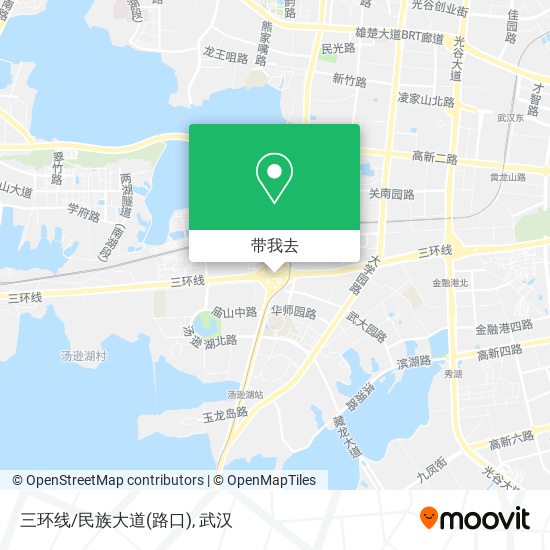 三环线/民族大道(路口)地图